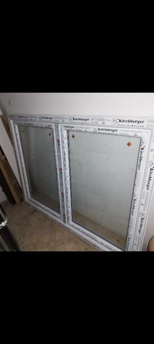 Dvokrilni PVC prozor dimenzije 160*120