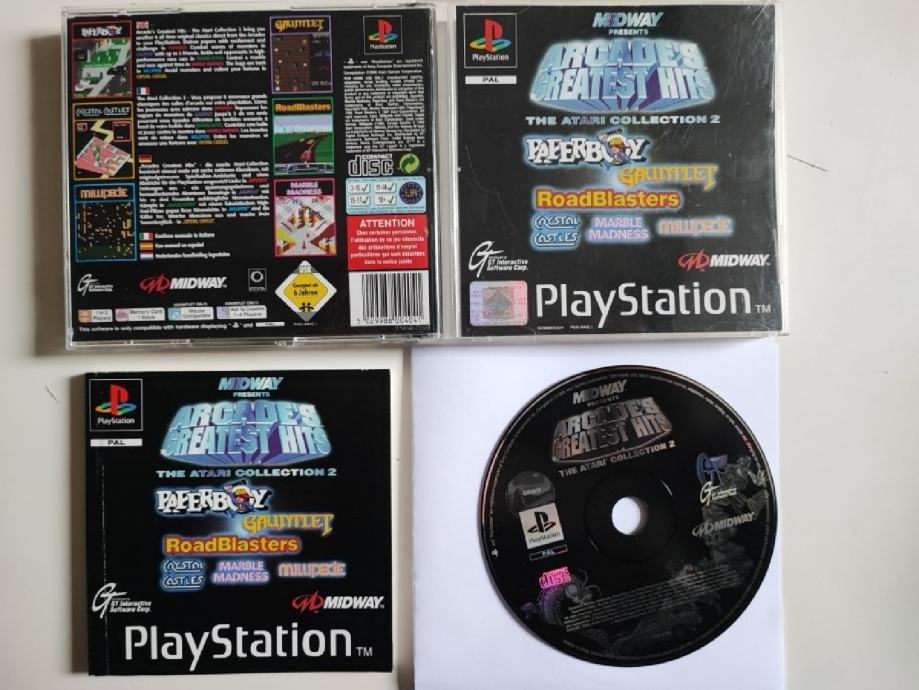 arcade's greatest hits ps1