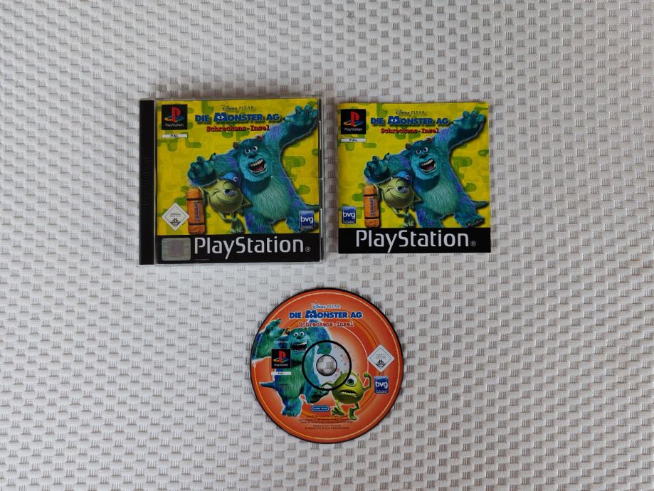 Die Monster AG Schreckens Insel za Playstation 1 PSX #532