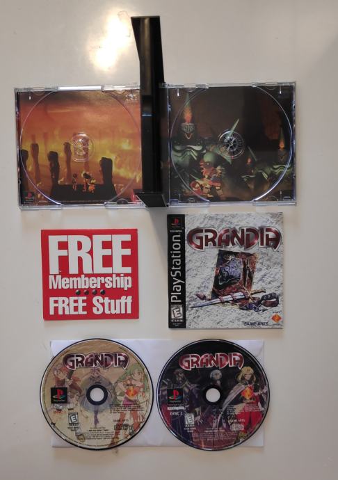 Grandia PS1 NTSC