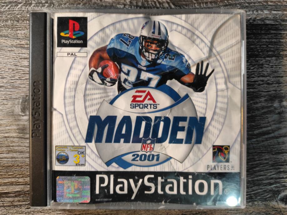 ps1 Madden 2001 ps1