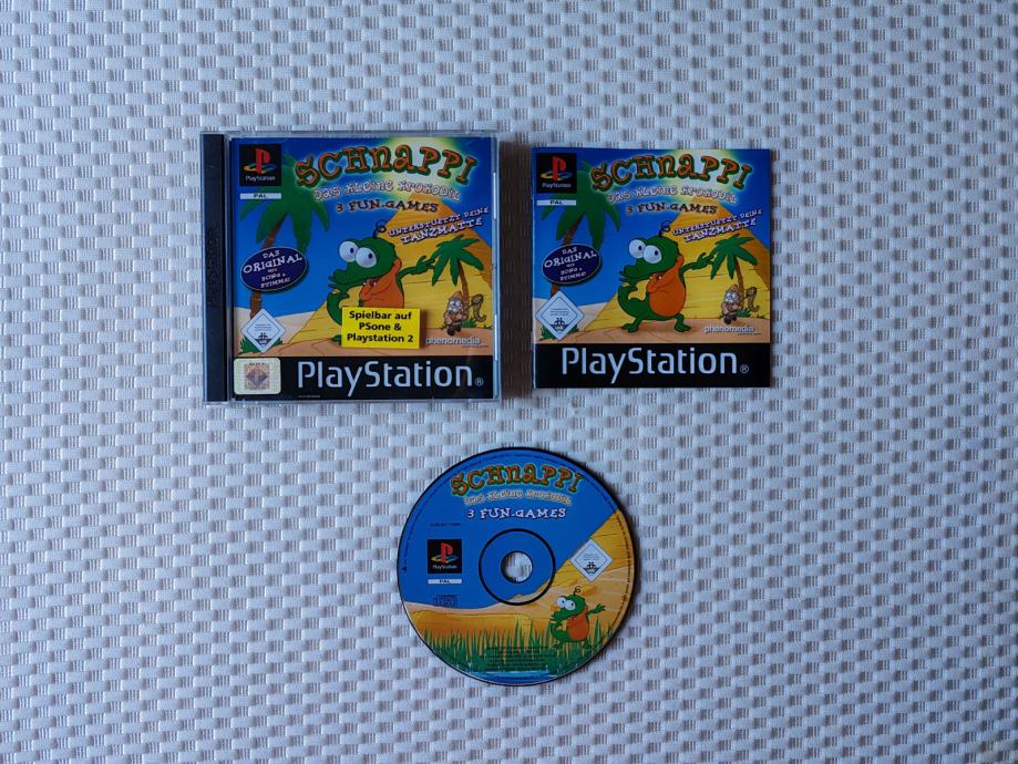 Schnappi 3 Fun Games kao NOVA za Playstation 1 PSX #935