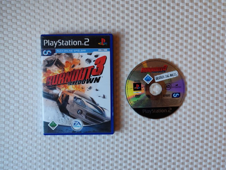 Burnout 3 Takedown za Playstation 2 PS2 #963