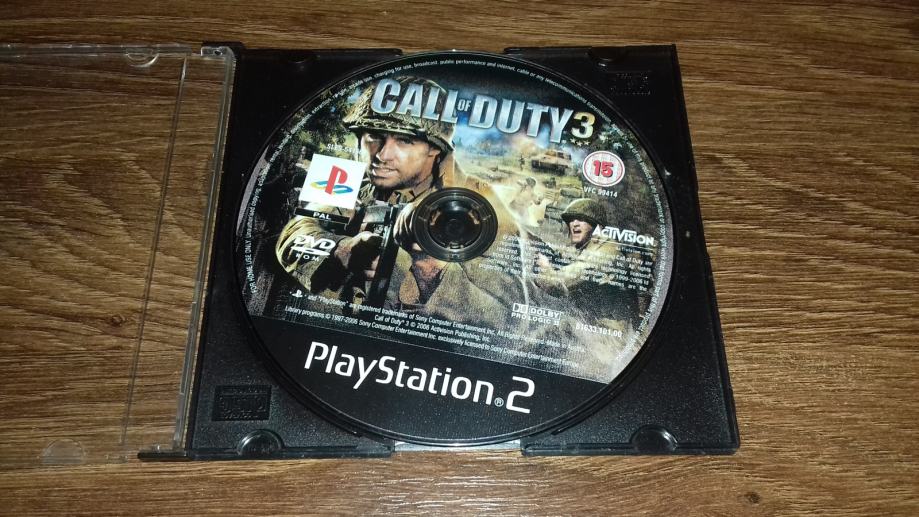 Call of Duty 3, PS2 DVD - 2006. godina