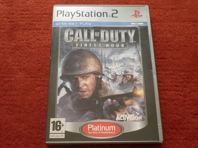 call of duty finest hour ps2 platinum