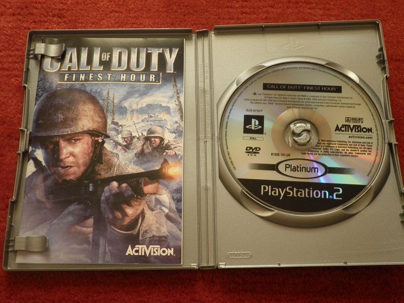 Call Of Duty Finest Hour PS2 Playstation 2 Complete 