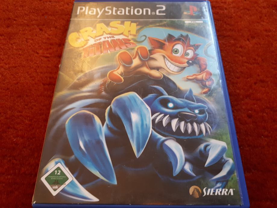 crash of the titans ps2