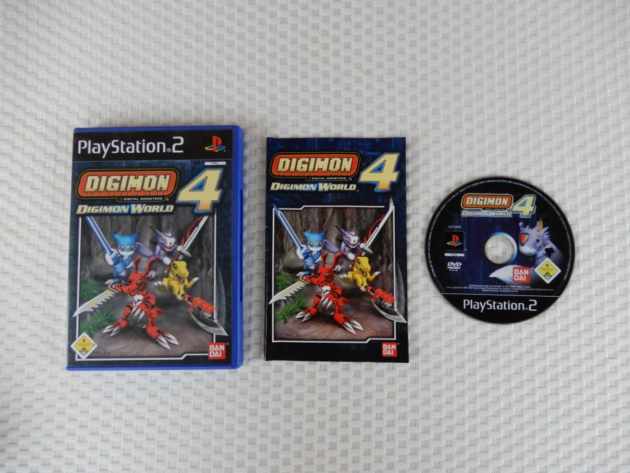 Digimon 4 TOP stanje za Playstation 2 PS2 #1752