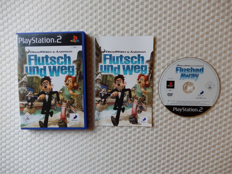 Flushed Away kao NOVA za Playstation 2 PS2 #1530