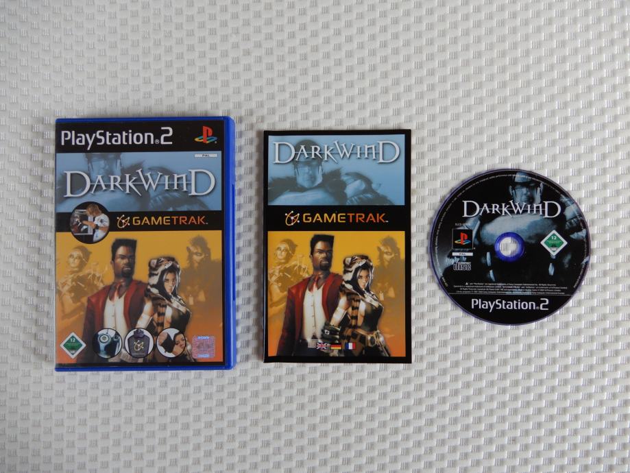 Gametrak Dark Wind TOP stanje za Playstation 2 PS2 #2028