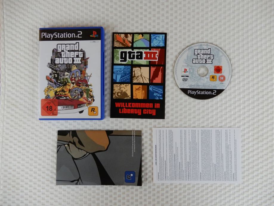 GTA 3 kao NOVA za Playstation 2 PS2 #1799