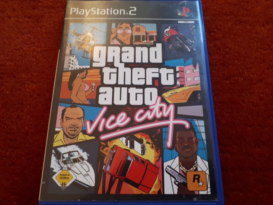 Playstation 2 grand theft deals auto vice city