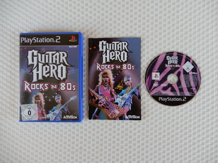 Guitar Hero Rock The 80s za Playstation 2 ps2 #1450