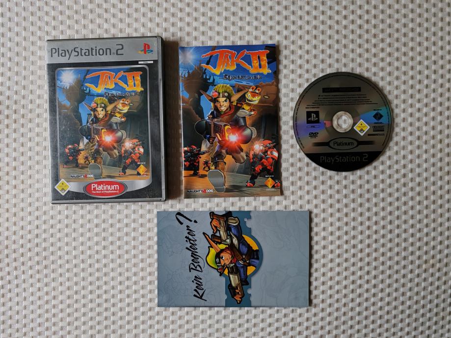 Jak II Renegade Platinum za Playstation 2 PS2 #1019