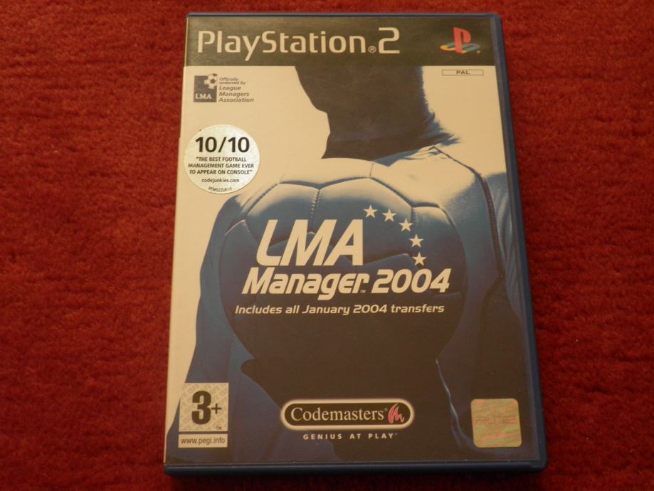 lma manager 2004 ps2