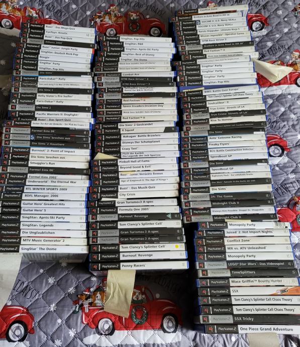 Lot igrica za PlayStation 2