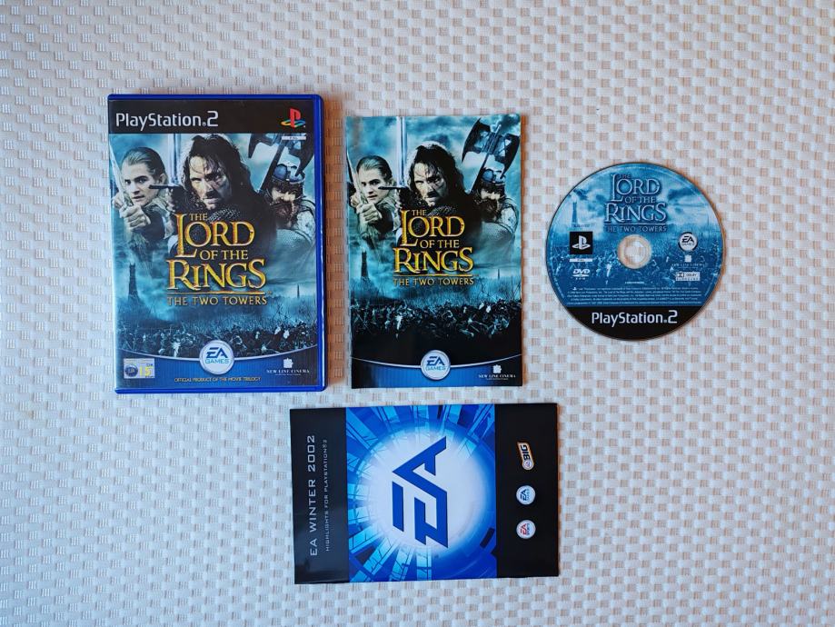 LOTR The Two Towers kao NOVA za Playstation 2 PS2 #063