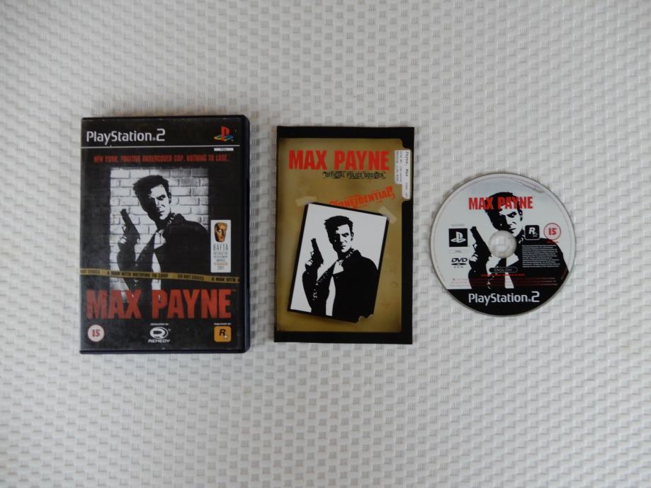 Max Payne kao NOVA za Playstation 2 PS2 #1769