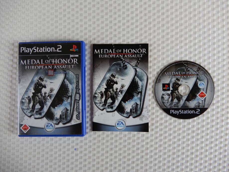 Medal of Honor European Assault za Playstation 2 PS2 #2030