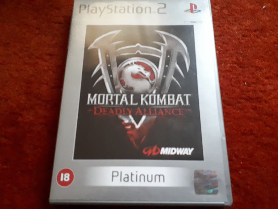 mortal kombat deadly alliance ps2 platinum