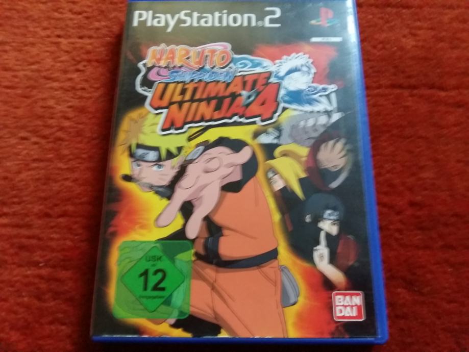 naruto ultimate ninja 4 ps2