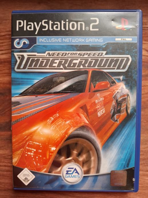 Need for Speed - Underground - Playstation 2 -  PS 2