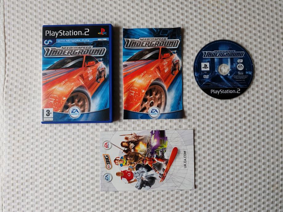 Need For Speed Underground za Playstation 2 PS2 #1144