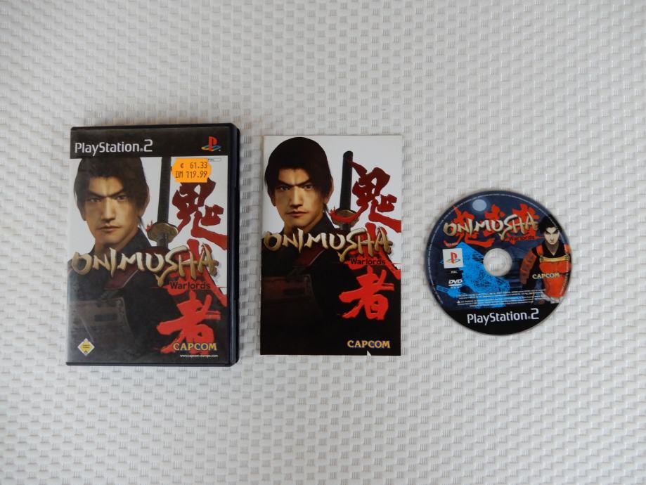 Onimusha Warlords TOP stanje za Playstation 2 PS2 #1797