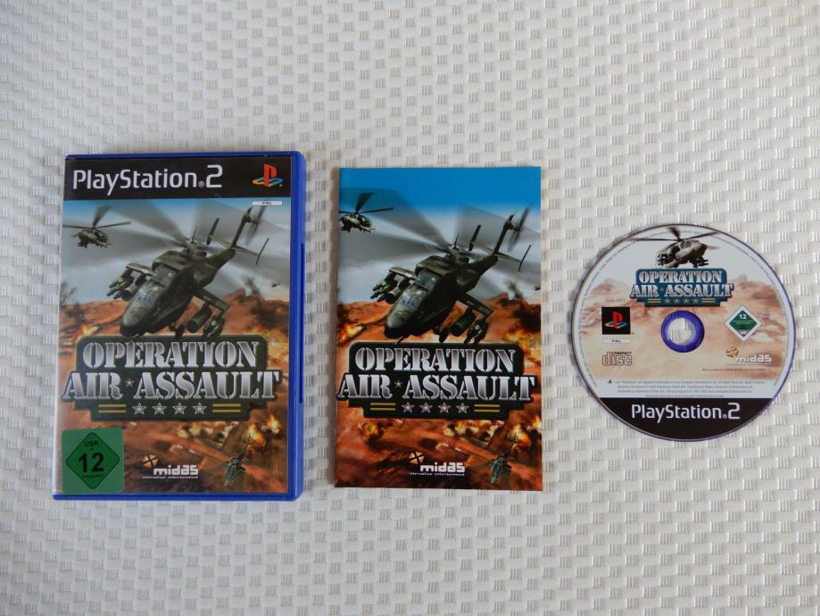 Operation Air Assault za Playstation 2 PS2 #1969