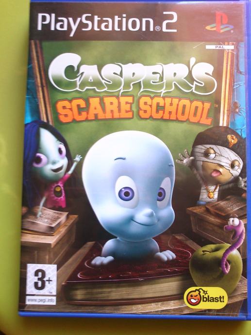 PS 2 IGRICA - CASPER'S SCARE SCHOOL - ZA 2 IGRAČA!! POVOLJNO