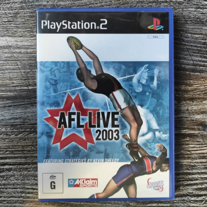 ps2 AFL Live 2003 ps2