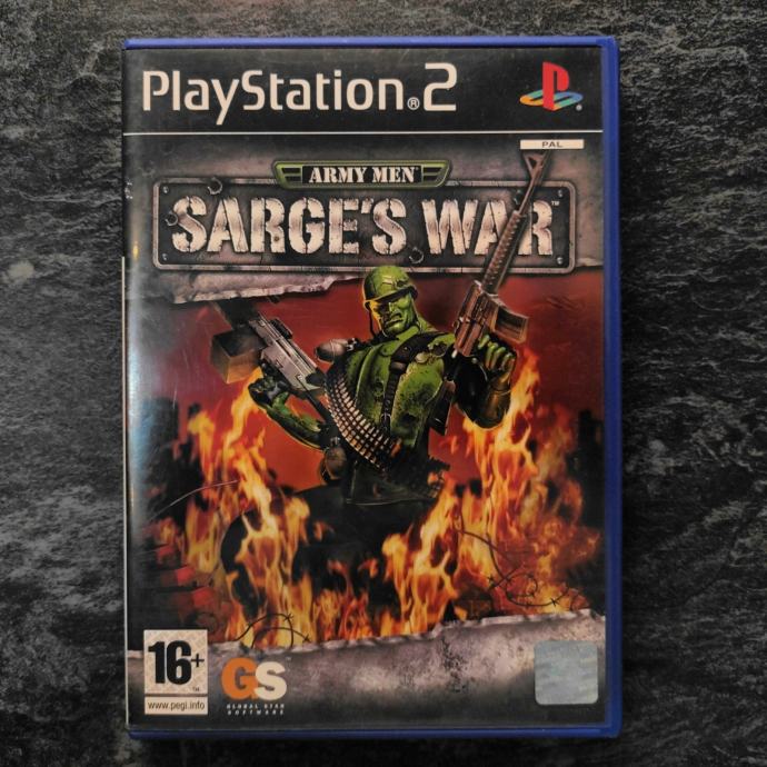 ps2 Army Men: Sarge's War ps2