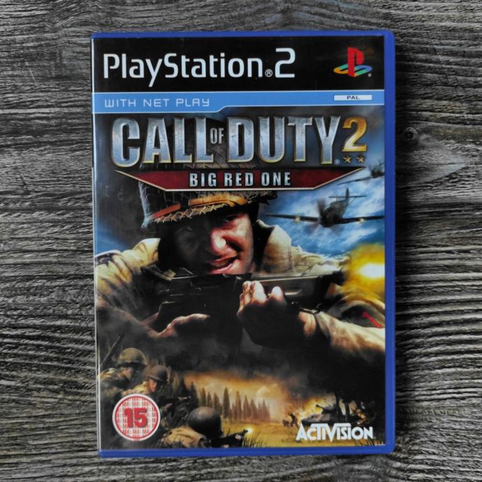 ps2 call of duty 2 big red one