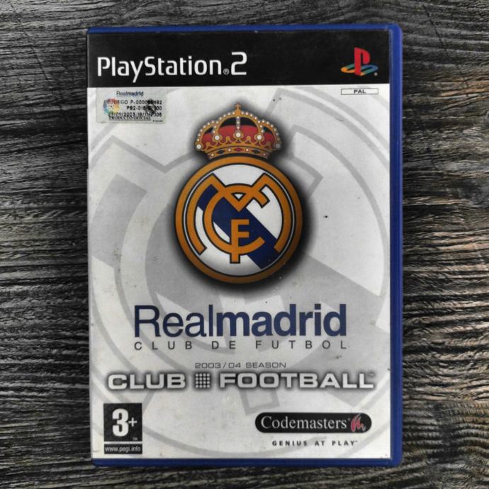 ps2 Club Football: Real Madrid ps2