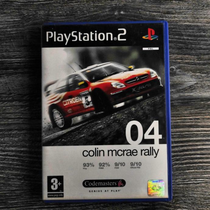 ps2 Colin McRae Rally '04 ps2