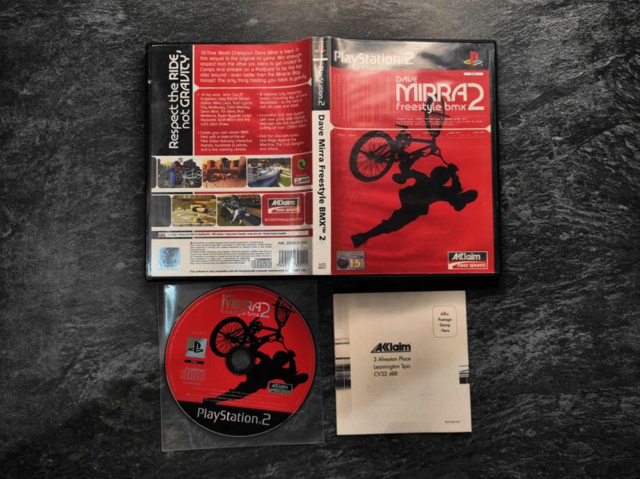 ps2 Dave Mirra Freestyle BMX 2 ps2