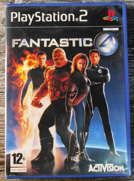 ps2 Fantastic 4 ps2