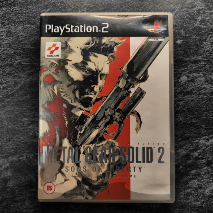 ps2 Metal Gear Solid 2 ps2