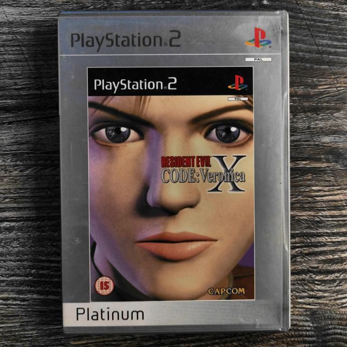 ps2 Resident Evil Code Veronica X ps2