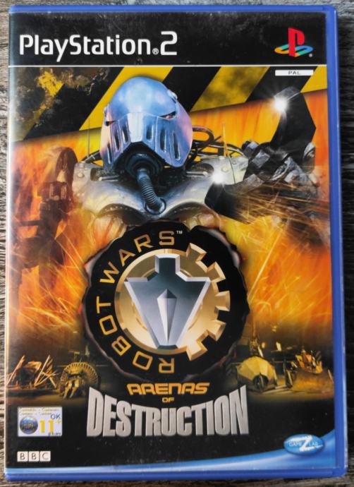 ps2 Robot Wars: Arenas Of Destruction ps2