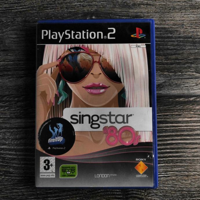 ps2 SingStar 80s ps2