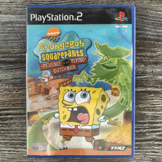 ps2 SpongeBob SquarePants Revenge Of The Flying Dutchman ps2