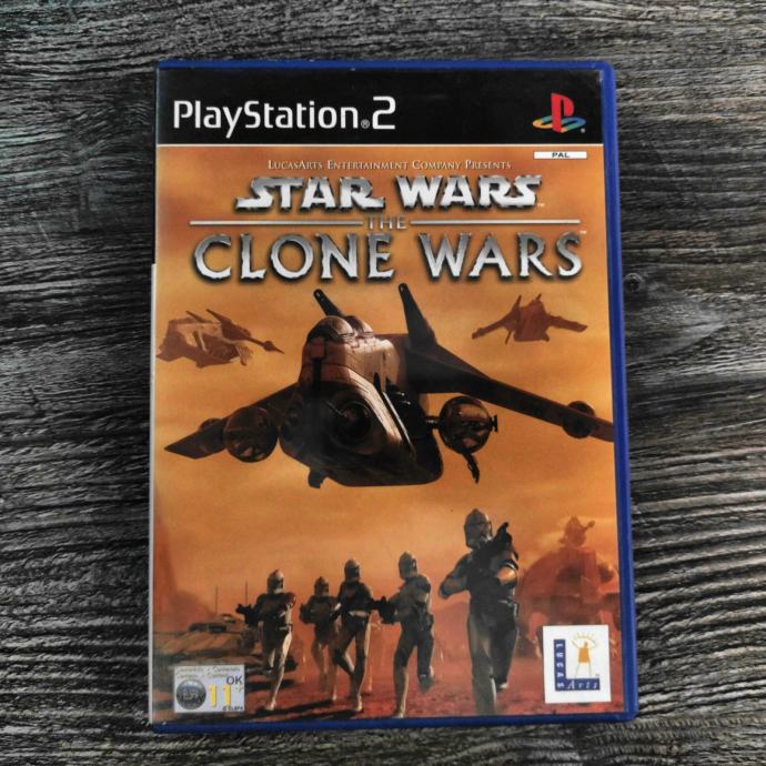 ps2 Star Wars Clone Wars ps2