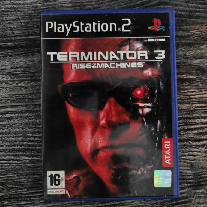 ps2 Terminator 3 Rise Of The Machines ps2