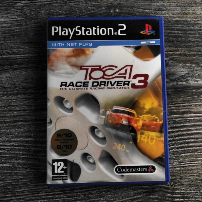 ps2 TOCA Race Driver 3 ps2