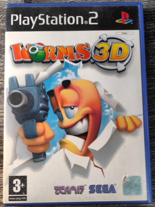 ps2 Worms 3D ps2