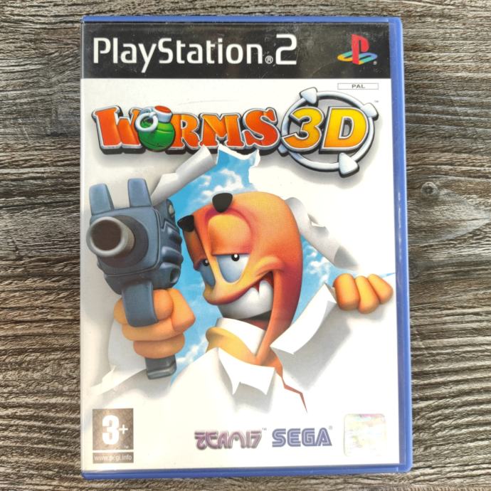 ps2 Worms 3D ps2