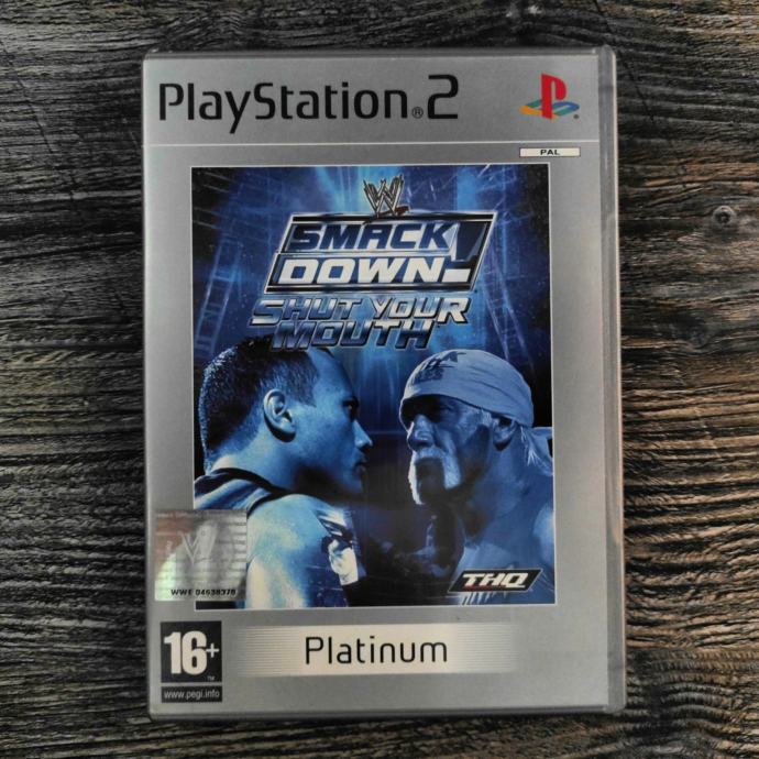 ps2 WWE Smackdown Shut Your Mouth ps2