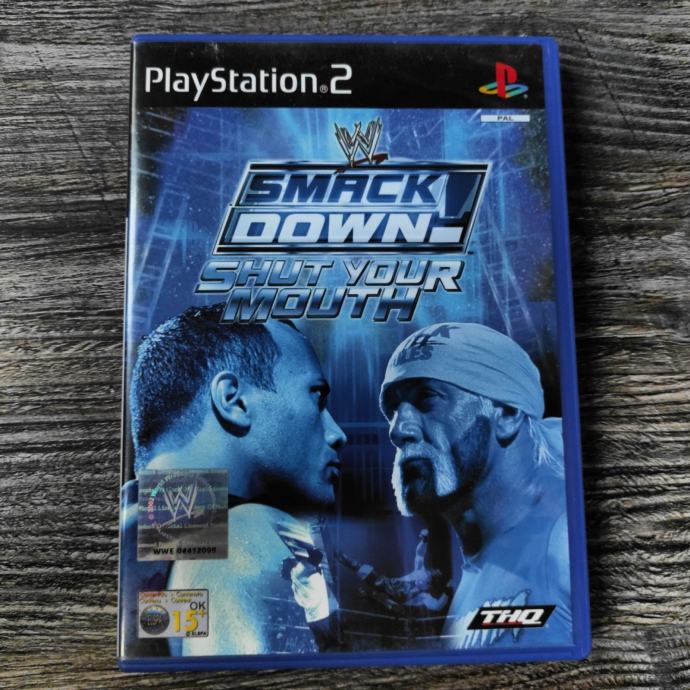 ps2 WWE Smackdown Shut Your Mouth ps2