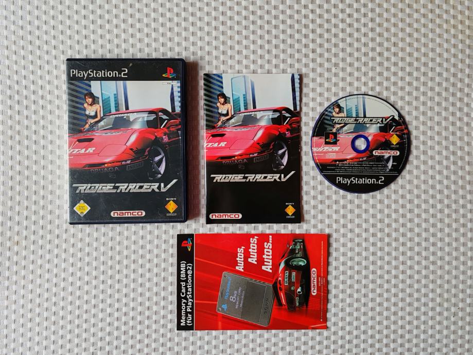 Ridge Racer V TOP stanje za Playstation 2 PS2 #864